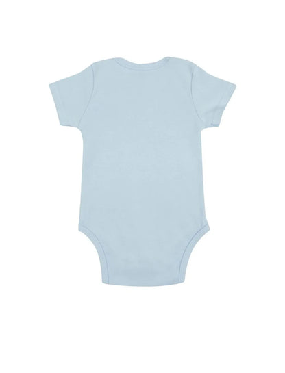 EPB02-SB3 - Earth Positive® Babygrow - Soft Blue