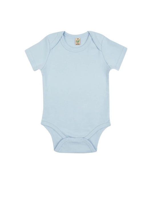 EPB02-SB0 - Earth Positive® Babygrow - Soft Blue