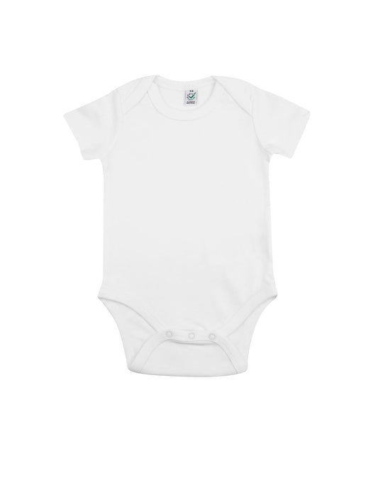 Earth Positive® Babygrow - White - 6-12 Months