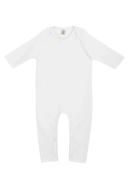 EPB03-WH0 - Earth Positive® Baby Jumpsuit - White