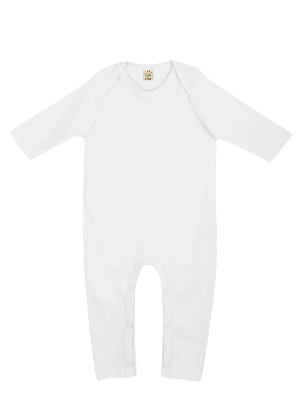EPB03-WH2 - Baby Jumpsuit - White