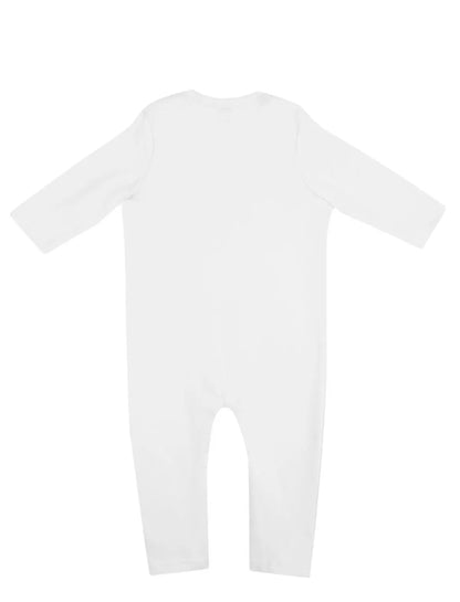 EPB03-WH1 - Earth Positive® Baby Jumpsuit - White