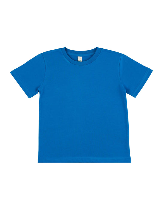 Earth Positive® Children's T-shirt - Bright Blue - 7-8 Yrs / 122-128 cm