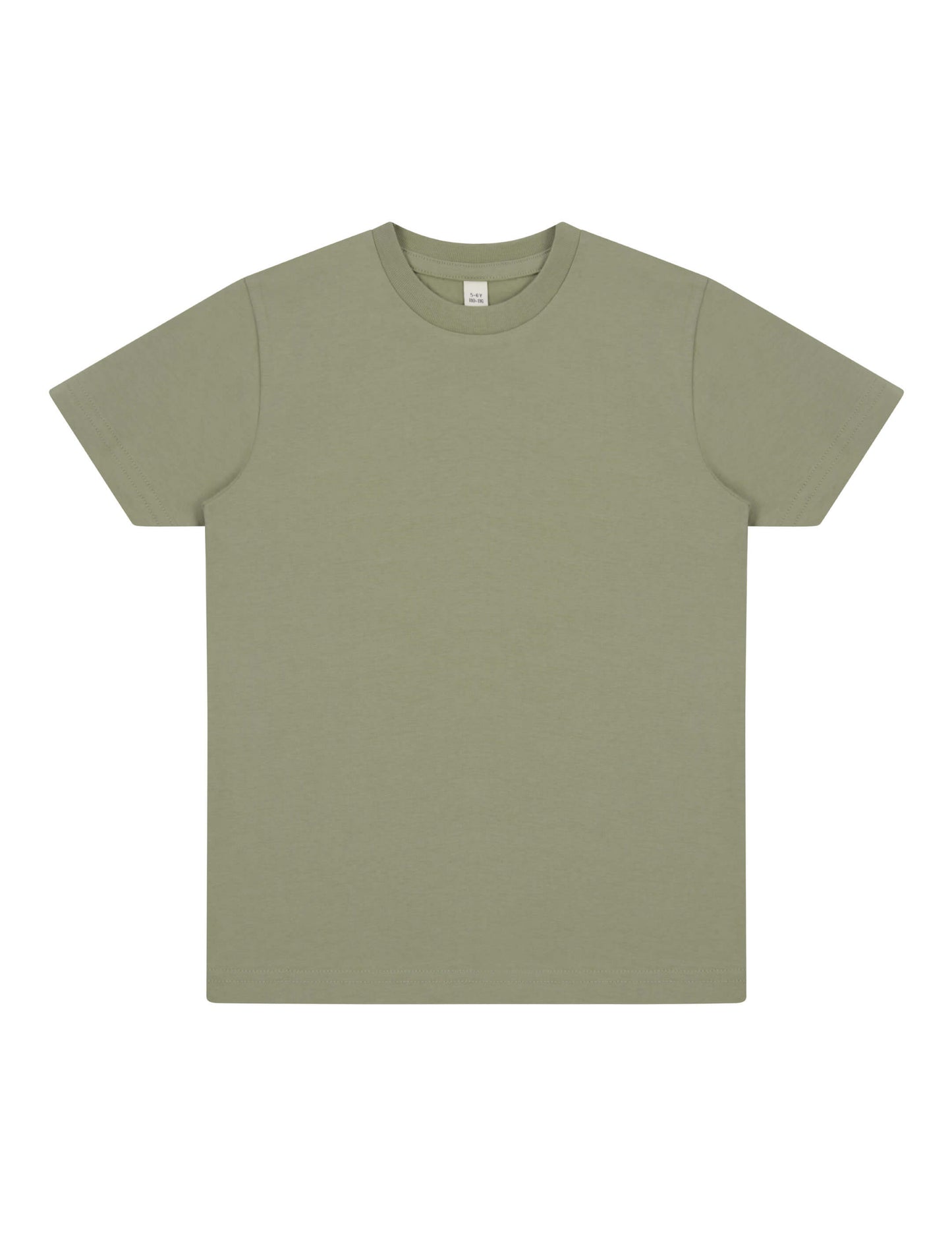 Earth Positive® Children's T-shirt - Light Olive (Pistachio) - 7-8 Yrs / 122-128 cm