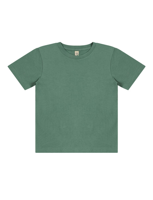 Earth Positive® Children's T-shirt - Sage Green - 7-8 Yrs / 122-128 cm