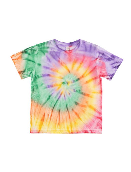Earth Positive® Children's T-shirt - Tie Dye Rainbow - 5-6 Yrs / 110-116 cm