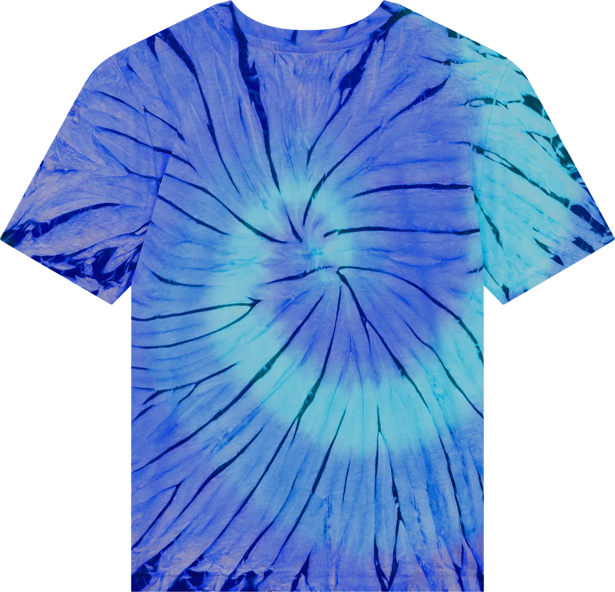 EPJ01-TDBG4 - Children's T-shirt - Tie Dye Blue Green