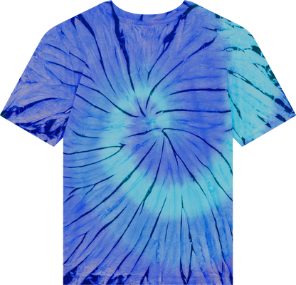 EPJ01-TDBG4 - Children's T-shirt - Tie Dye Blue Green
