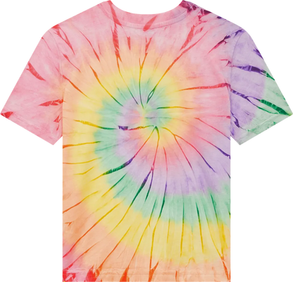 EPJ01-TD4 - Children's T-shirt - Tie Dye Rainbow