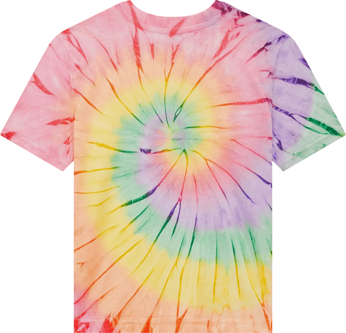 EPJ01-TD2 - Earth Positive® Children's T-shirt - Tie Dye Rainbow