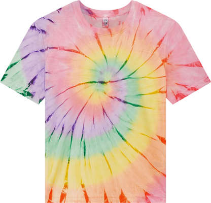 EPJ01-TD4 - Children's T-shirt - Tie Dye Rainbow