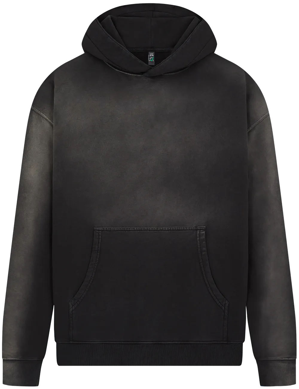EPJ301-SHBL3 - Children's Pullover Hoodie - Shadowed Black