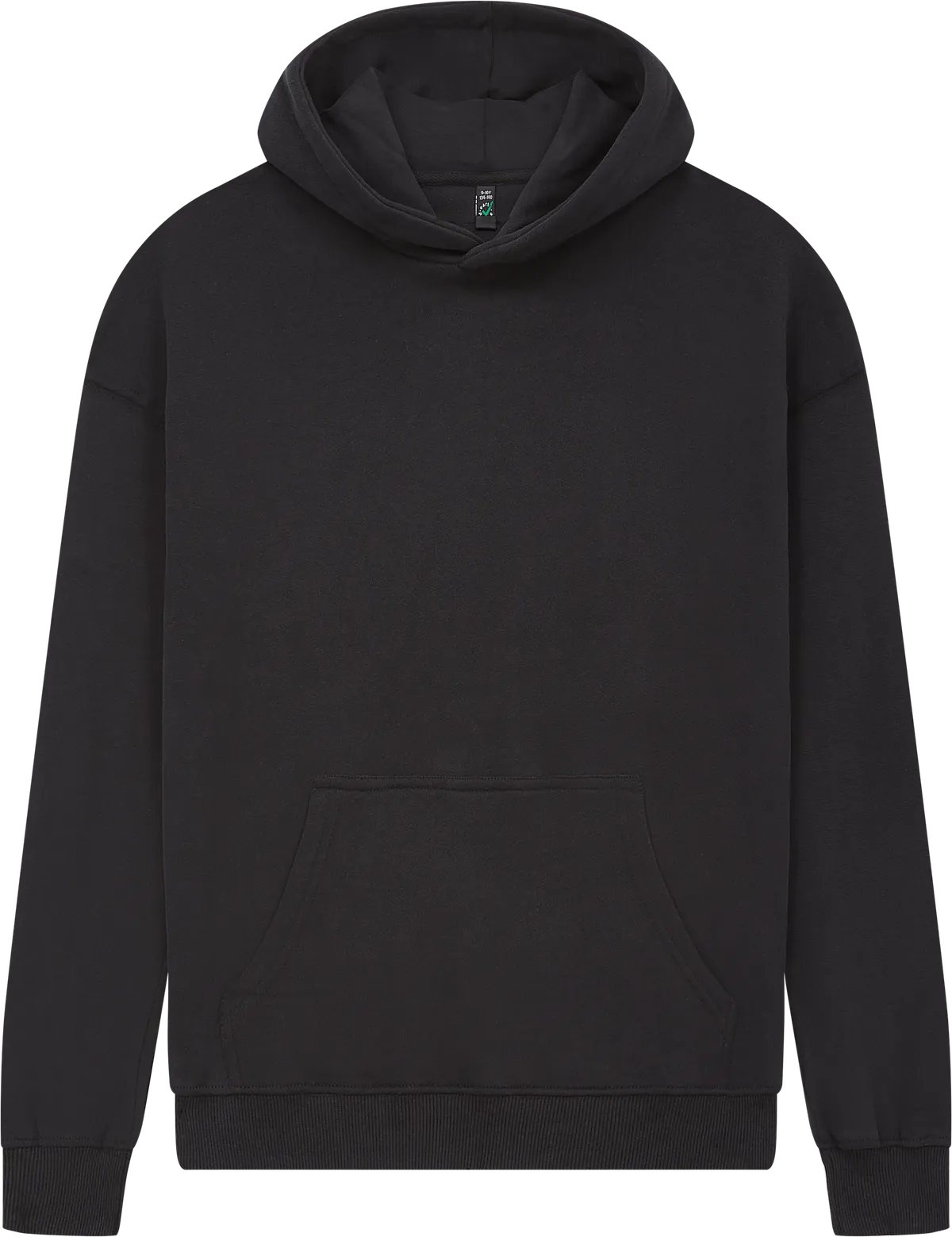 EPJ301-SUBL3 - Earth Positive® Children's Pullover Hoodie - Sueded Black